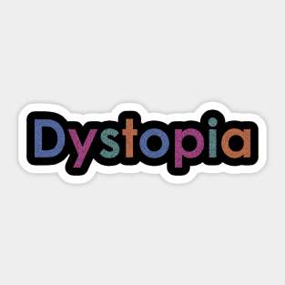 Tech Dystopia Sticker